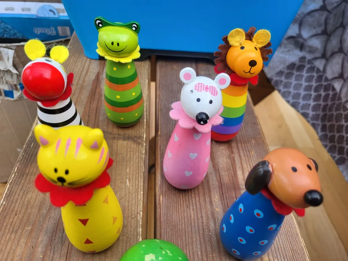 Wooden Skittles - Image 3