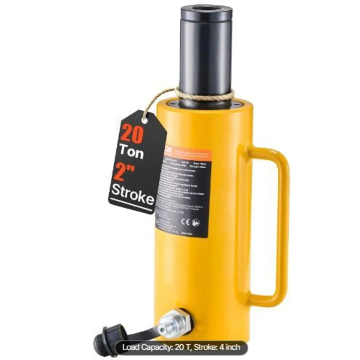 20T/44000LBS Hollow Hydraulic Cylinder Jack - Image 4