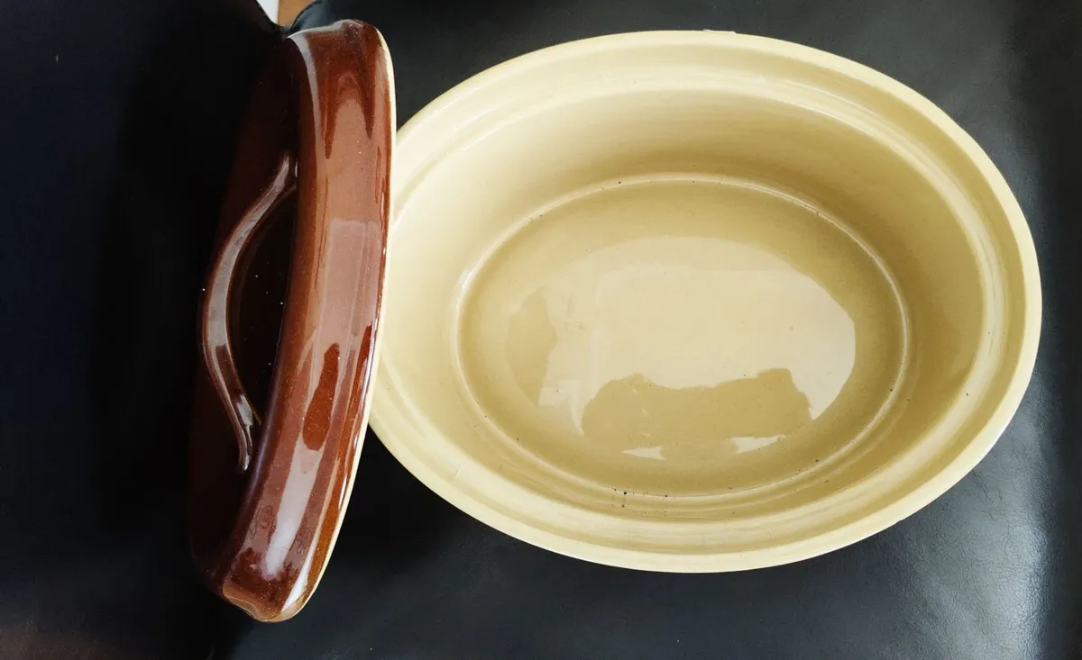 ceramic casserole dish lid - Image 3