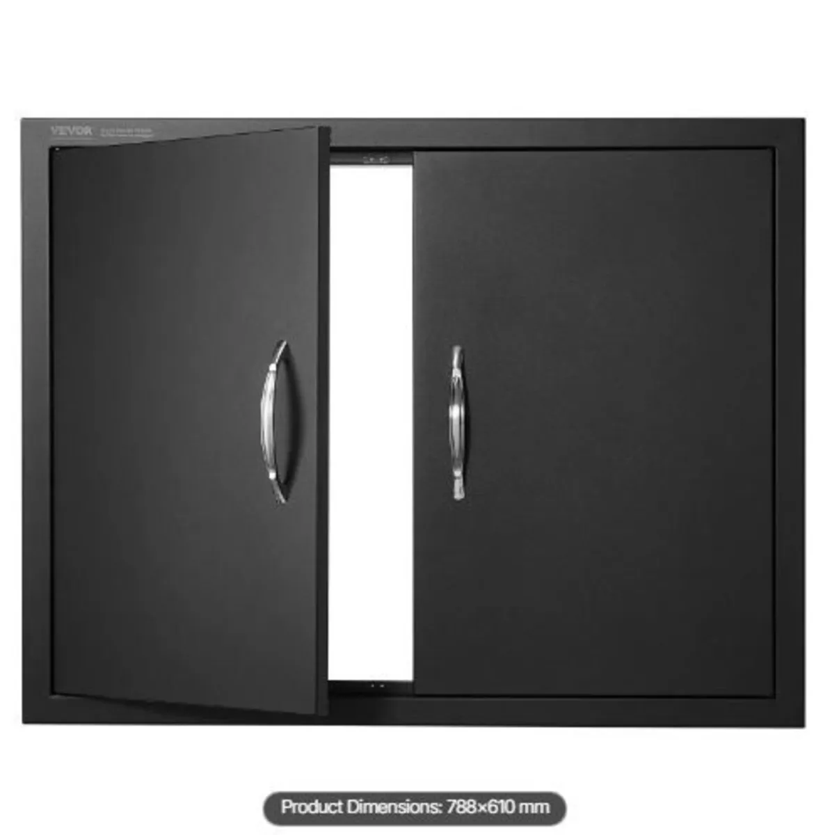 BBQ Access Door, 788x610 mm Double Outdoor - Image 1