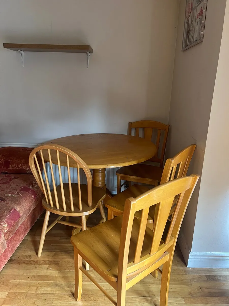 Table and chairs