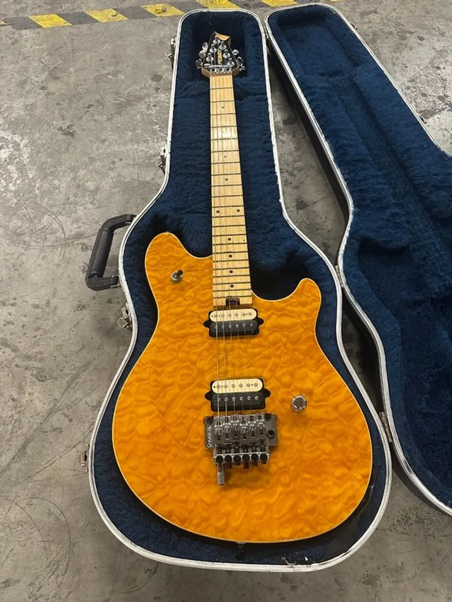 Peavey Wolfgang Special EXP Quilt Maple Amber - Excellent Condition + Hard Case - Image 1