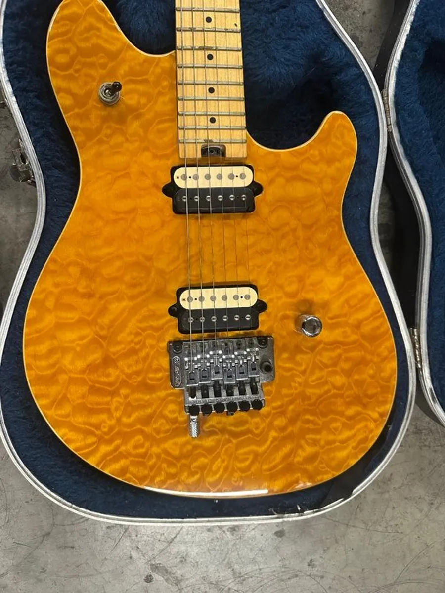 Peavey Wolfgang Special EXP Quilt Maple Amber - Excellent Condition + Hard Case - Image 3