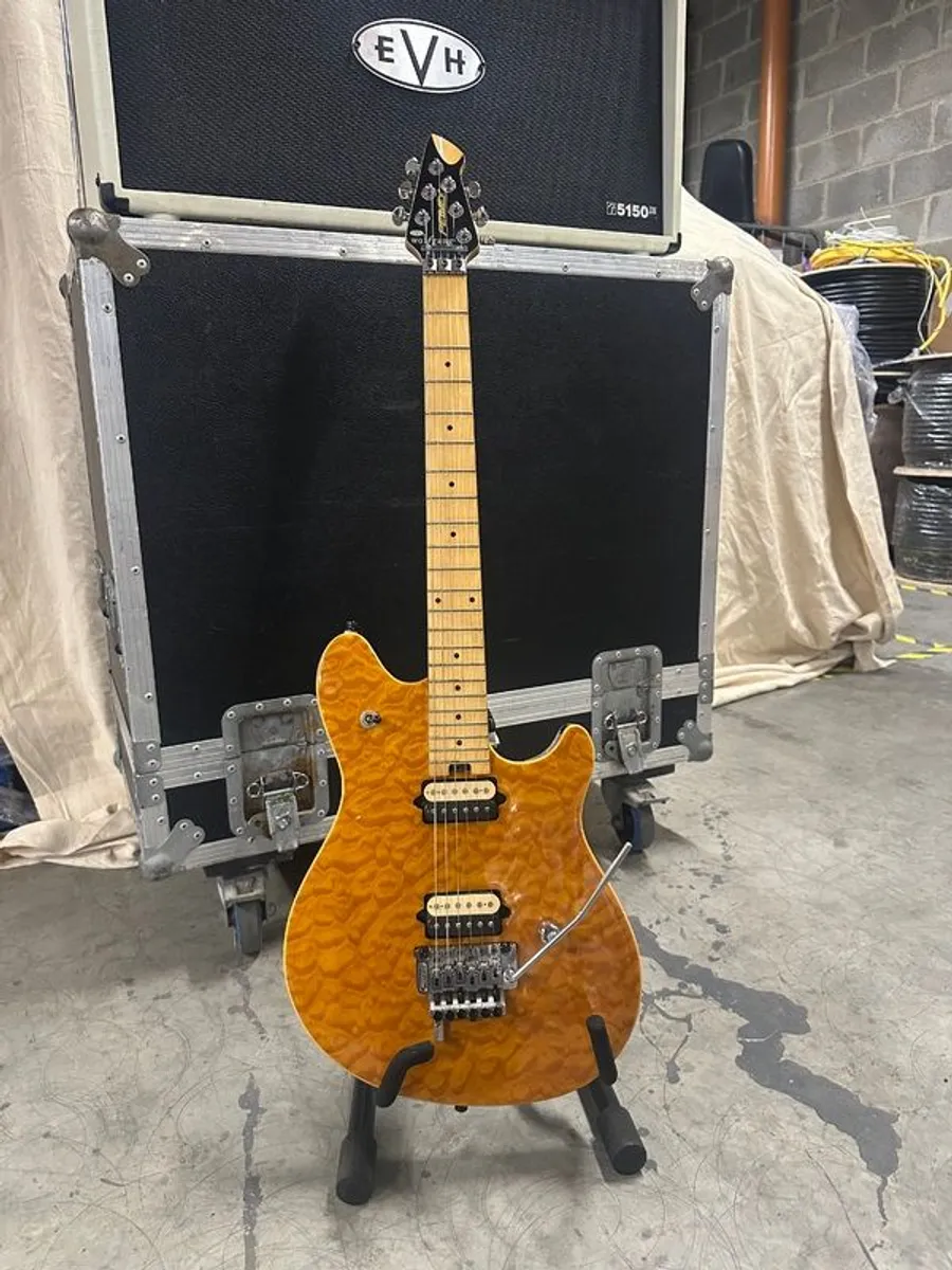 Peavey Wolfgang Special EXP Quilt Maple Amber - Excellent Condition + Hard Case - Image 4
