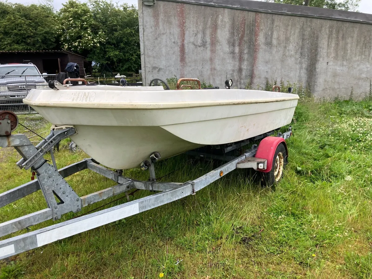 FISHING BOAT SEA HOG 15FT BOAT ONLY €750 - Image 1