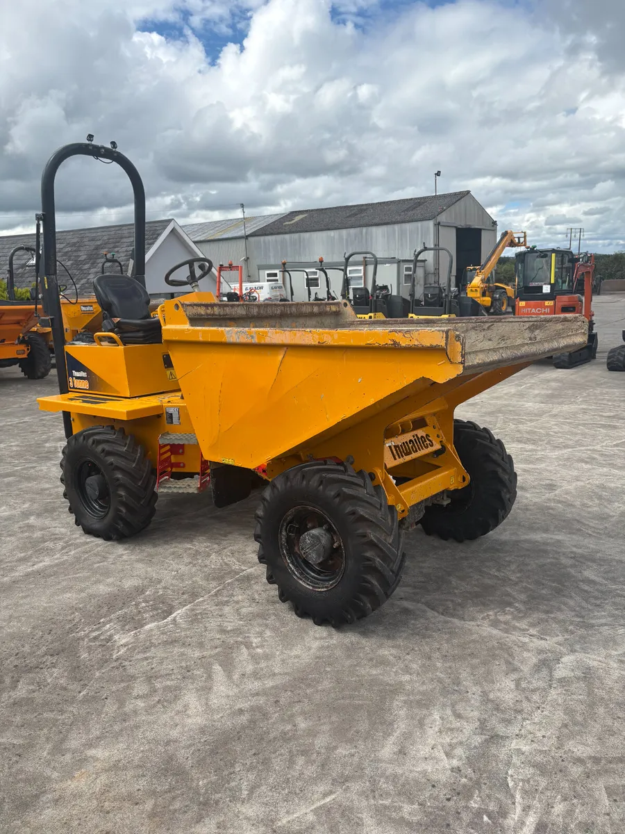 Thwaites 3 ton dumper - Image 2
