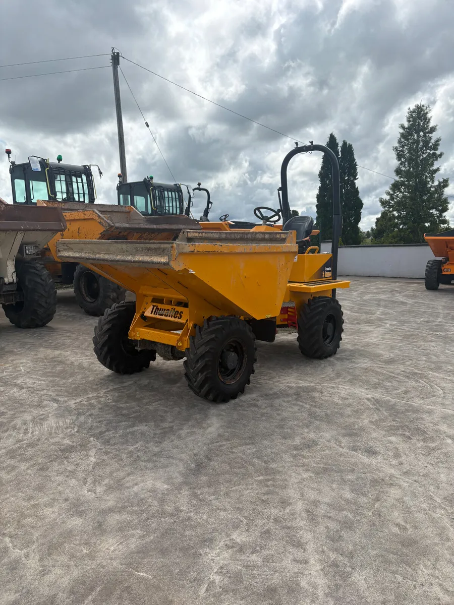Thwaites 3 ton dumper - Image 1
