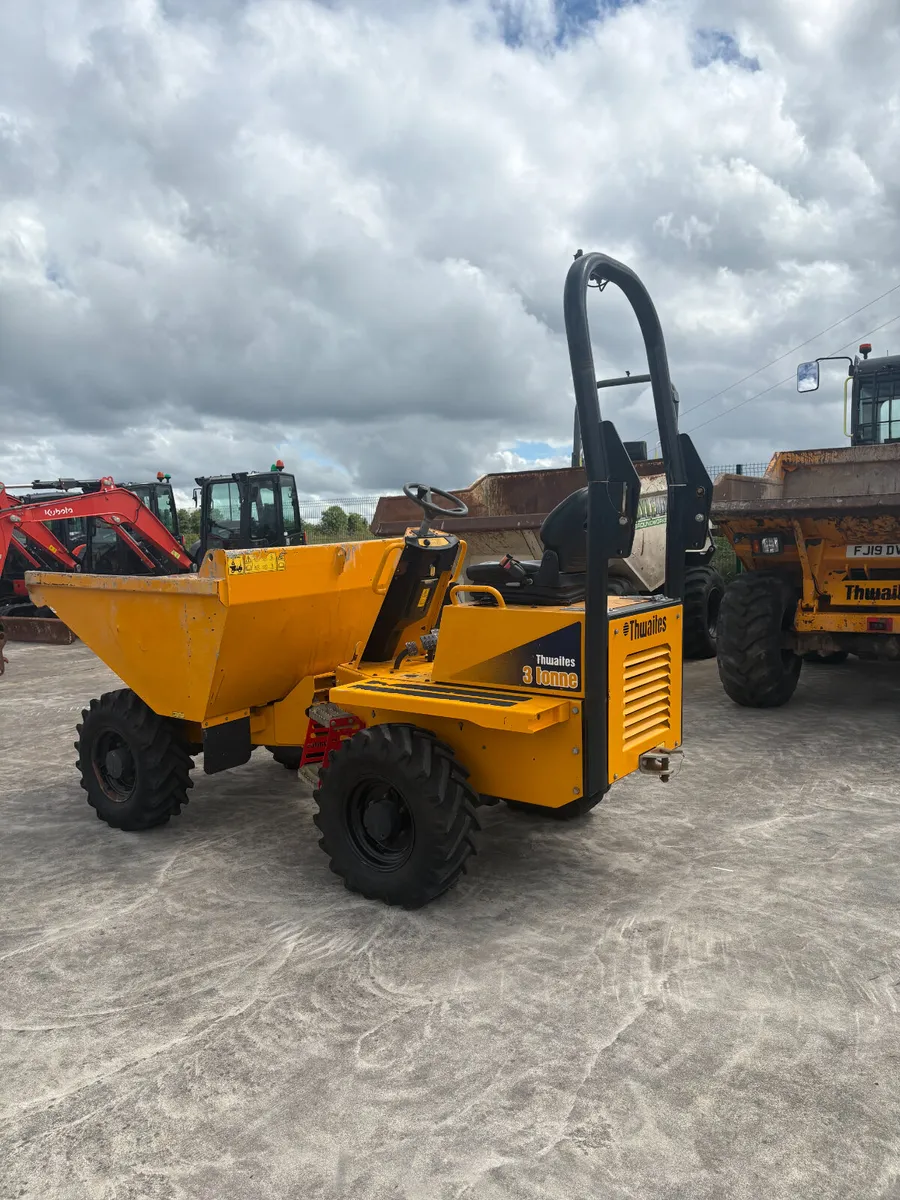 Thwaites 3 ton dumper - Image 4
