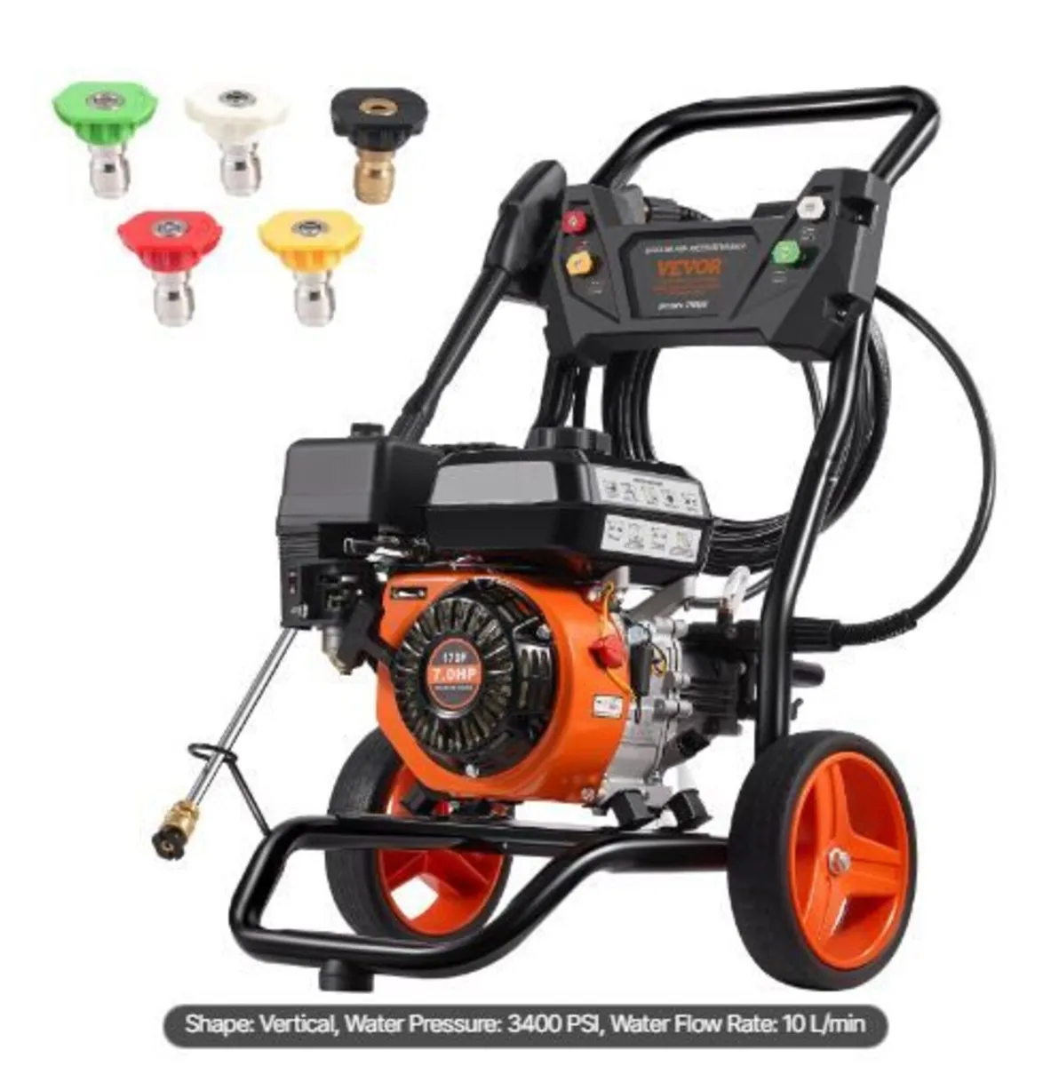 Gas Pressure Washer, 3400 PSI 2.6 GPM - Image 3
