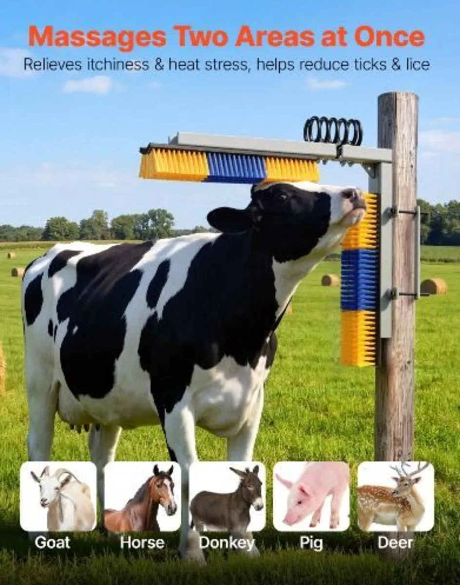 2 Way Livestock Scratching Brush - Image 3