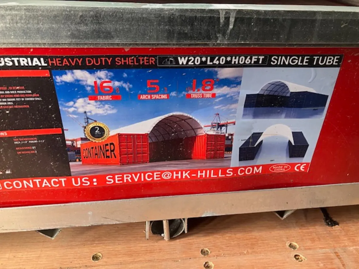 New 40ft Container Shelter **Online Auction** - Image 4