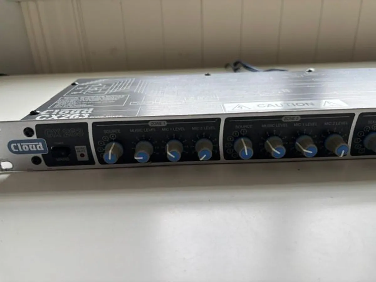 Cloud cx263 Three zone mixer and controls - Image 2