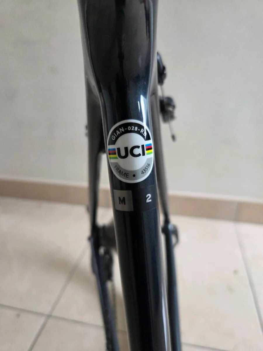 GIANT TCR ADVANCED CARBON + CAMPAGNOLO ZONDA whls - Image 3
