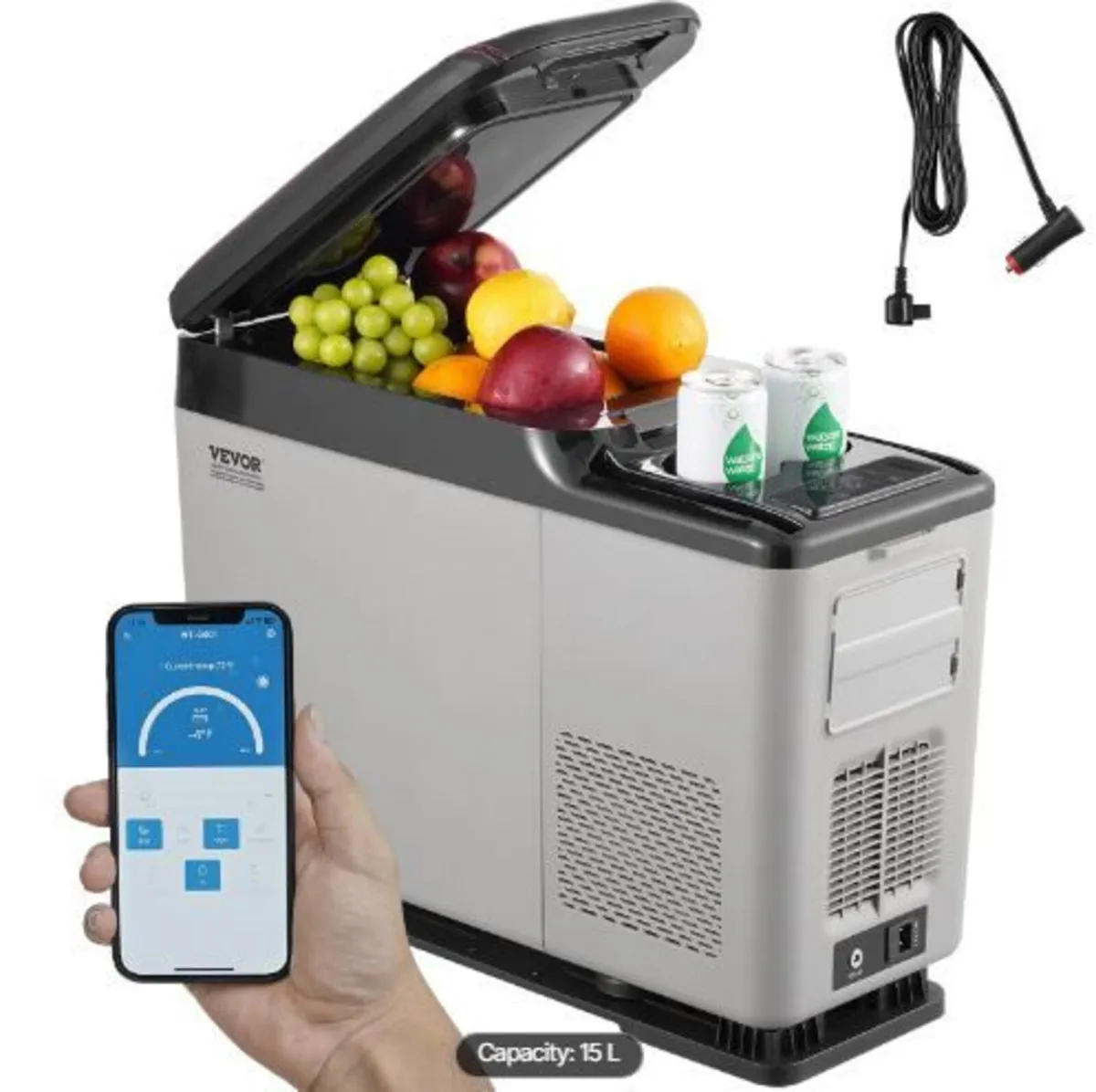 Car Refrigerator, 12 Volt Car - Image 4