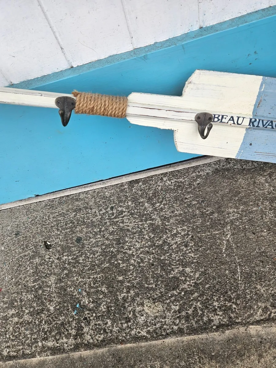 Boat Oar Coat Rack - Image 2