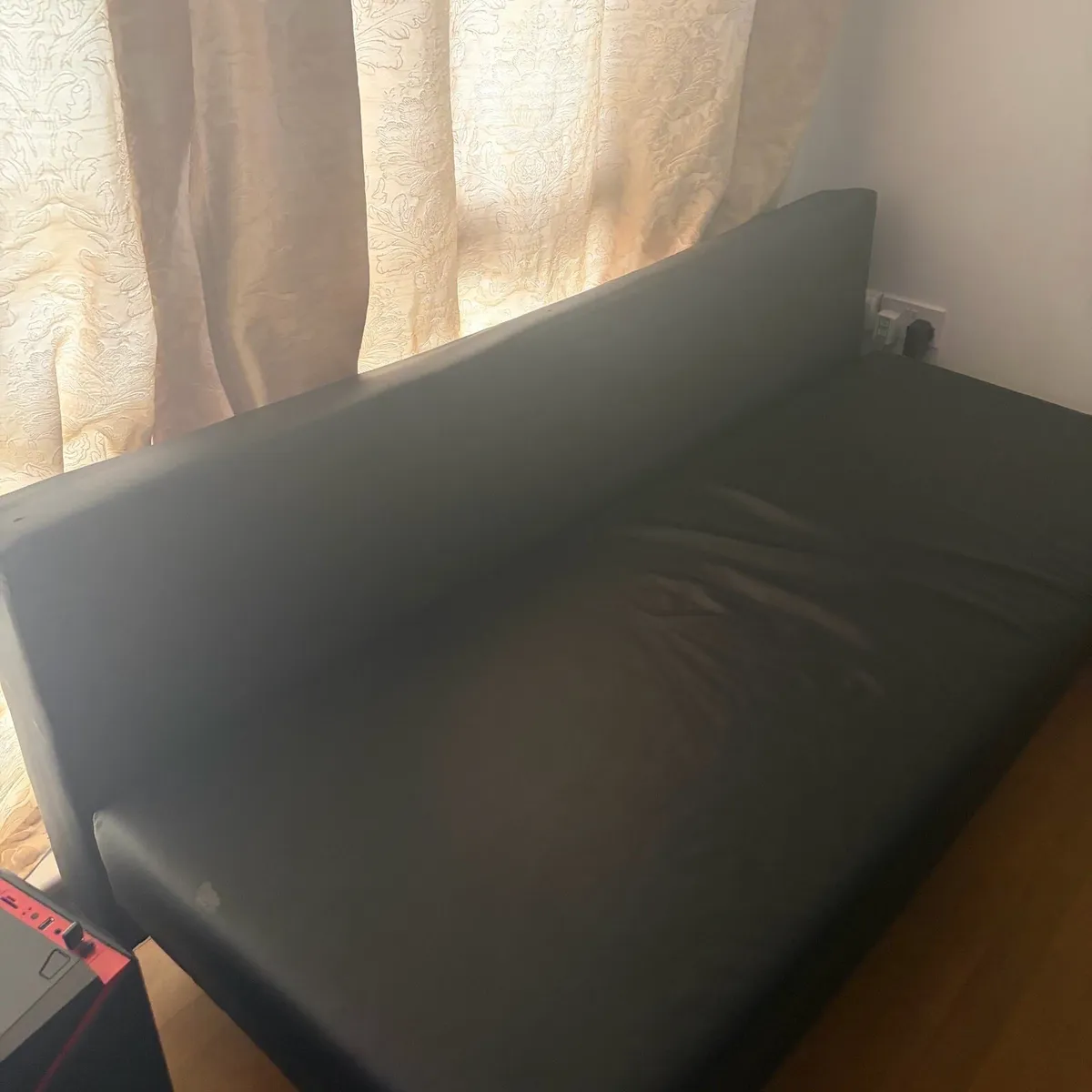 FREE 4-Seater, Black Sofa-Bed from Ikea - Image 1