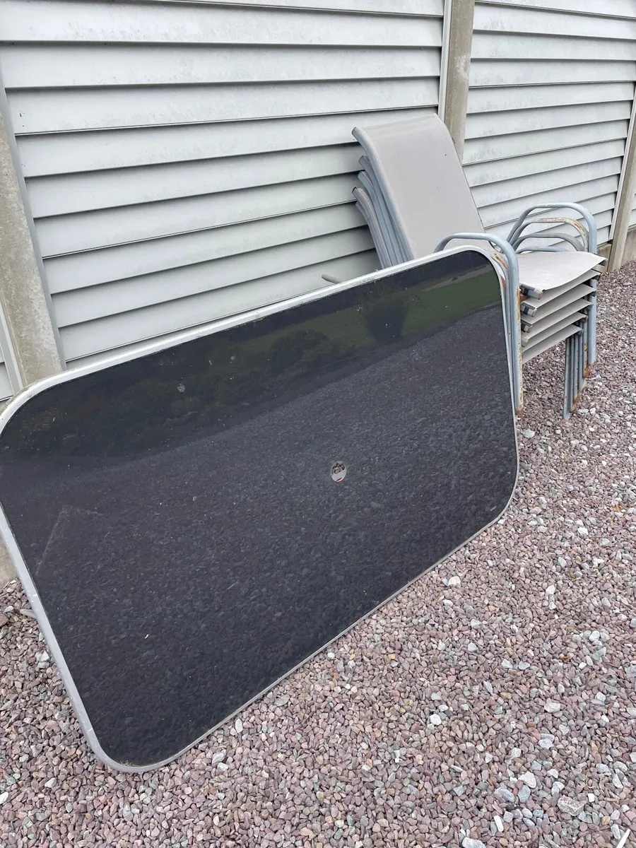 Garden Table Chairs - Image 1