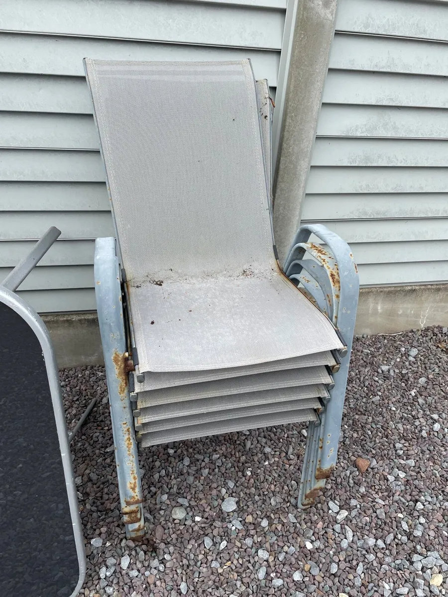 Garden Table Chairs - Image 2