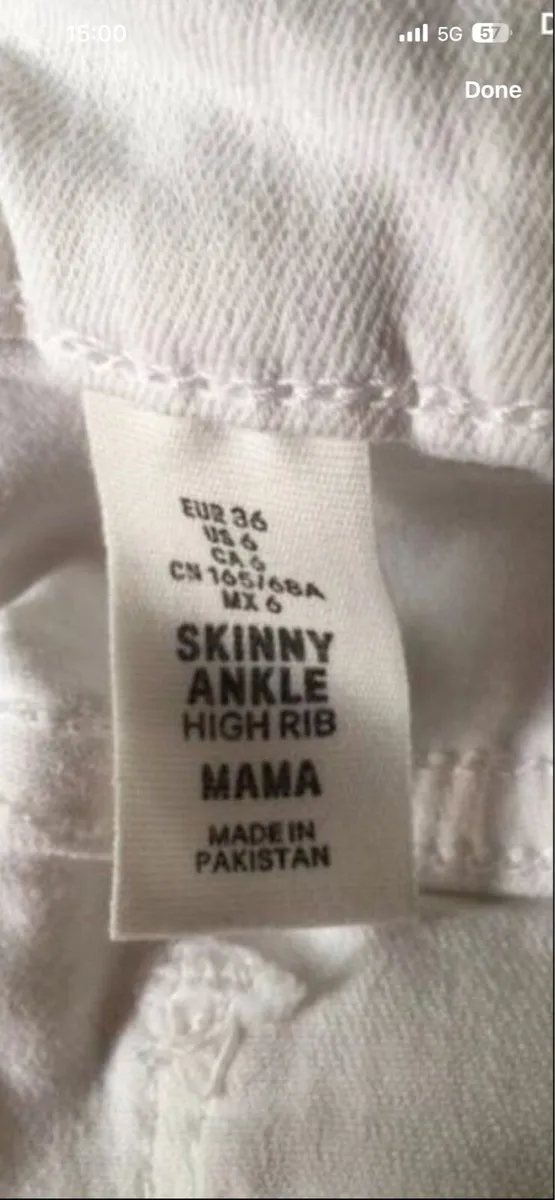 Ladies maternity jeans size 6 €10 - Image 4
