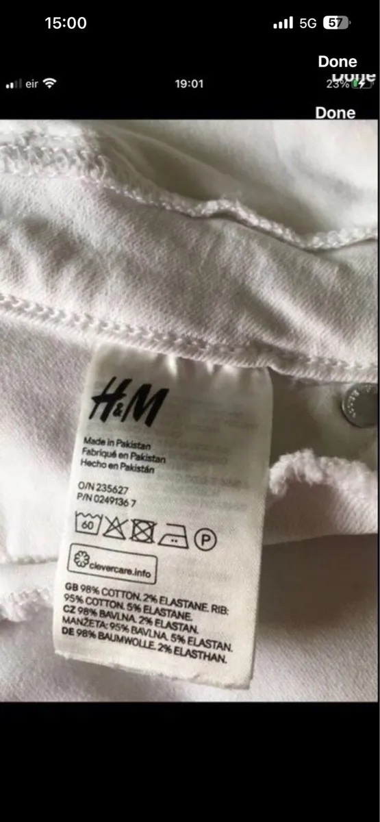 Ladies maternity jeans size 6 €10 - Image 3