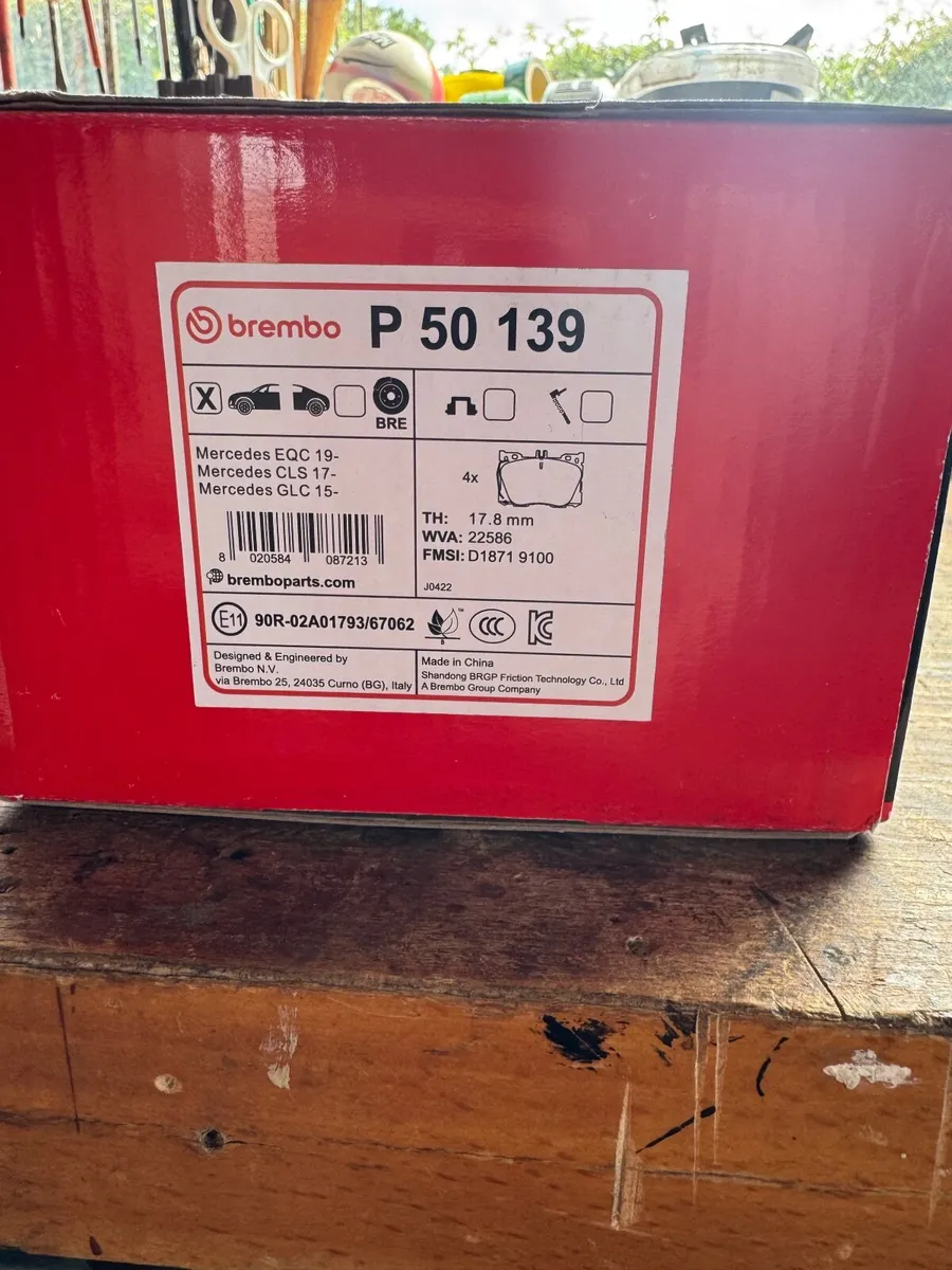 Break pads for Mercedes