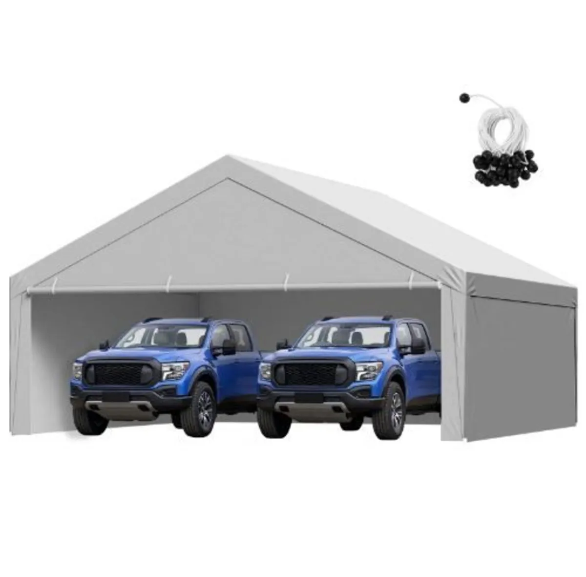 Carport Replacement Canopy, 6 x 6 m - Image 1
