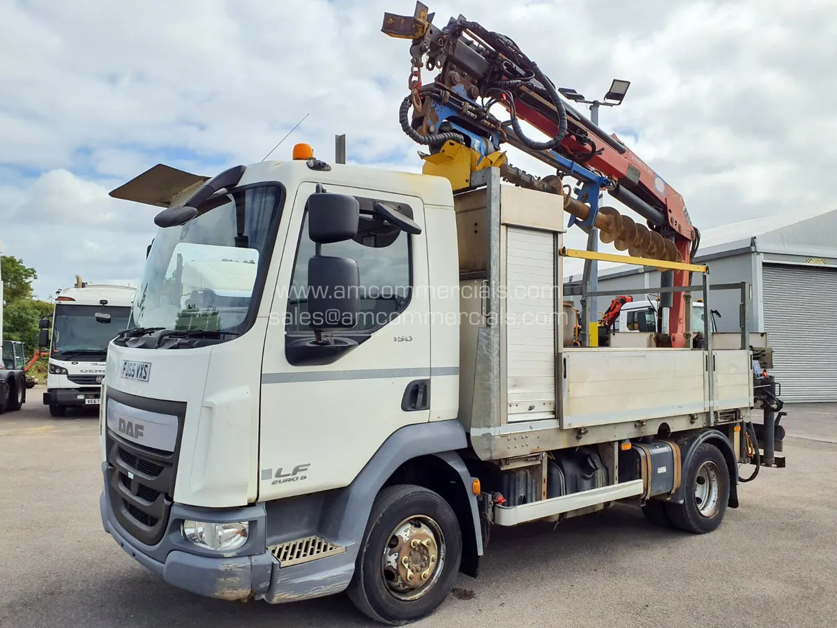 2015 DAF LF 150 POLE ERECTION UNIT - Image 2