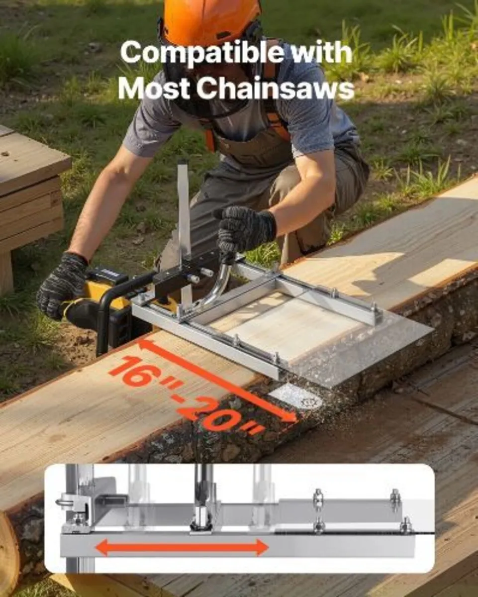 Chainsaw Mill, Portable Sawmill Fits 41-51 cm - Image 2