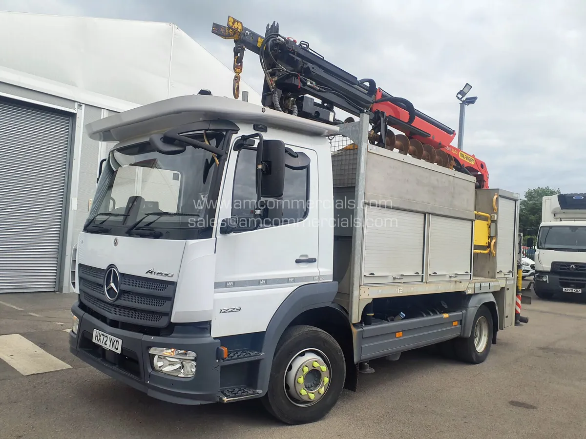 2022 MERCEDES-BENZ ATEGO 1223 POLE ERECTION UNIT - Image 2