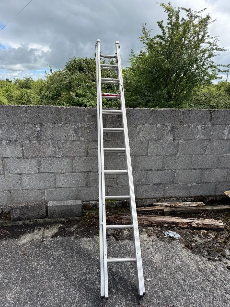 Stradbally 2 Section Industrial Extension Ladder - Image 2