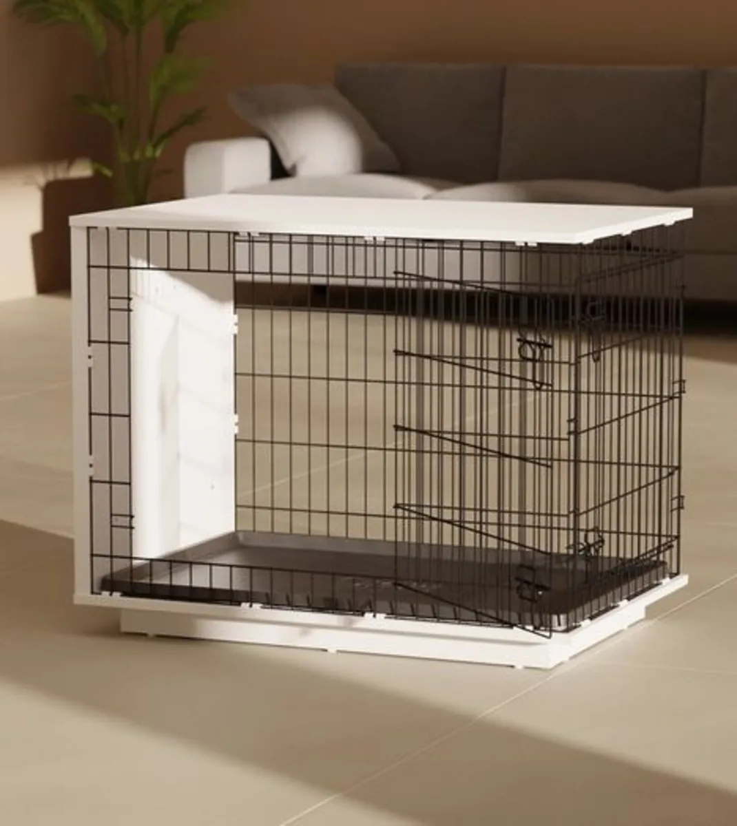 Dog crate home