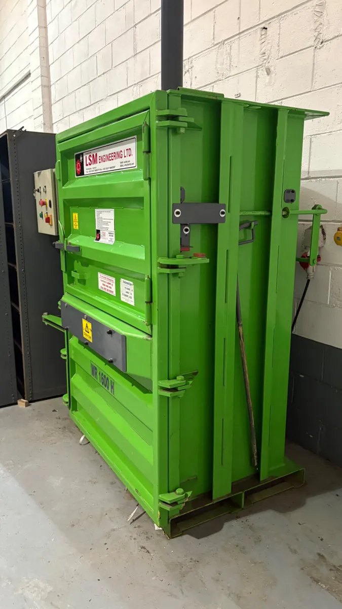 LSM Cardboard Baler For Sale - Image 2