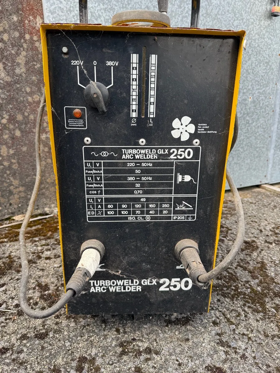 Turboweld GLX 250 Arc Welder - Image 4