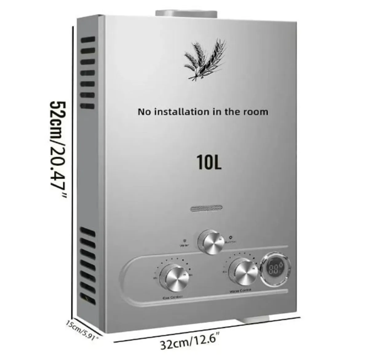 Gas Instantaneous Water Heater 10 L, - Image 3