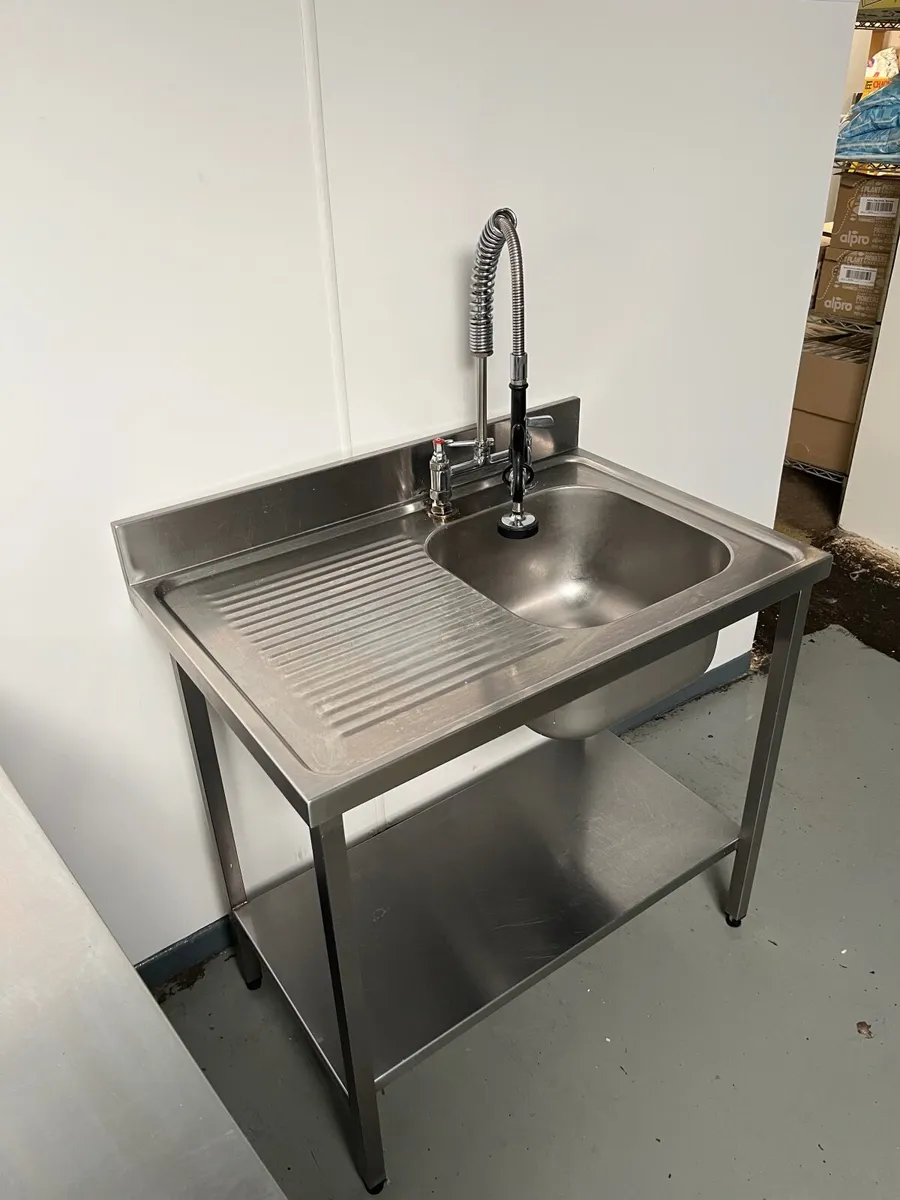 Stainless Steel Sink Unit - Image 1