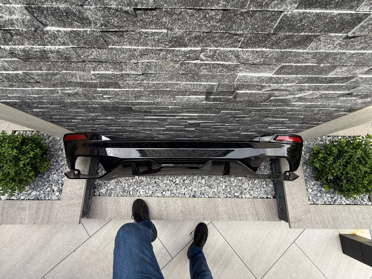 bmw g30 2017  2023 rear diffuser - Image 2