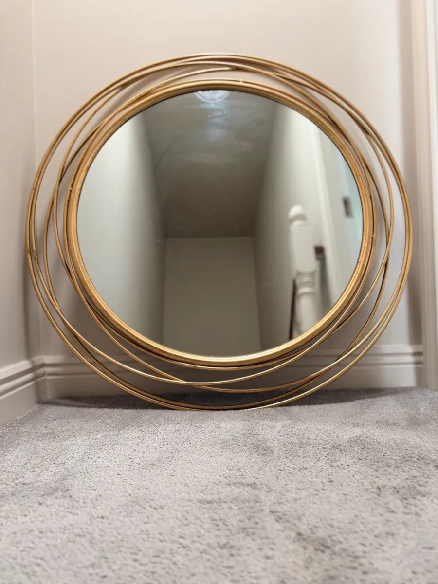 Rope Effect Gold Mirror - Image 1