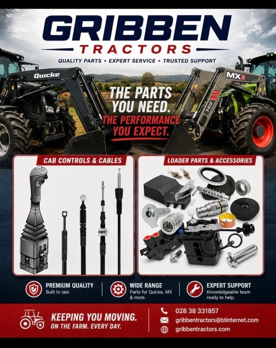 New & Used Quicke and MX Tractor Loader Parts - Image 1