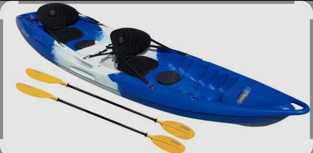 Feel Free Gemini Sport with wheel tandem kayak - Image 1