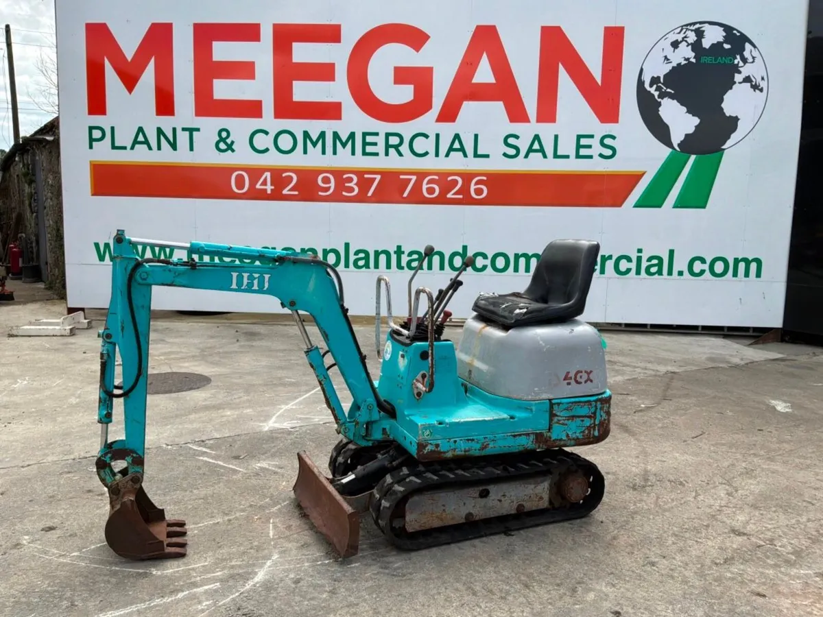 IHI is-4GX3  micro / mini digger ...929 hours..... - Image 1