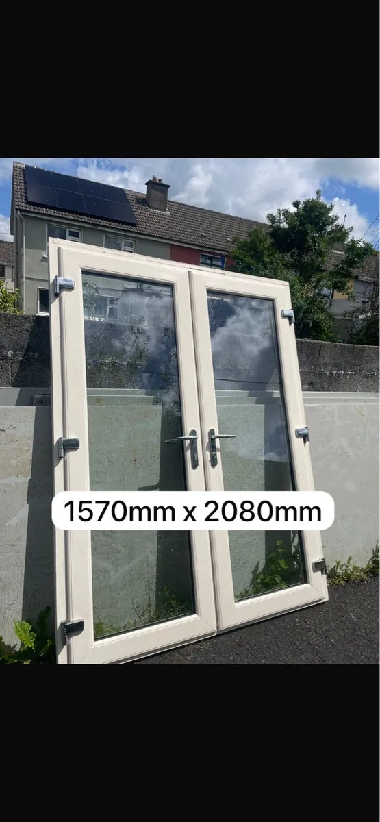 UPVC FRENCH DOOR HIGH QUALITY