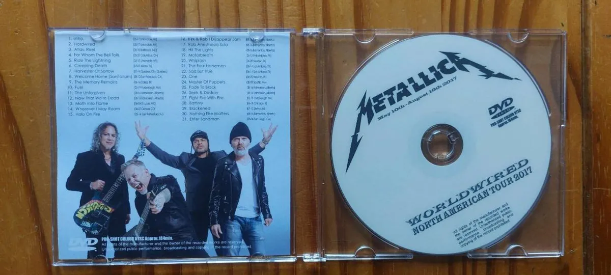 METALLICA-WORLDWIRED NORTH AMERICAN TOUR 2017 DVD - Image 2
