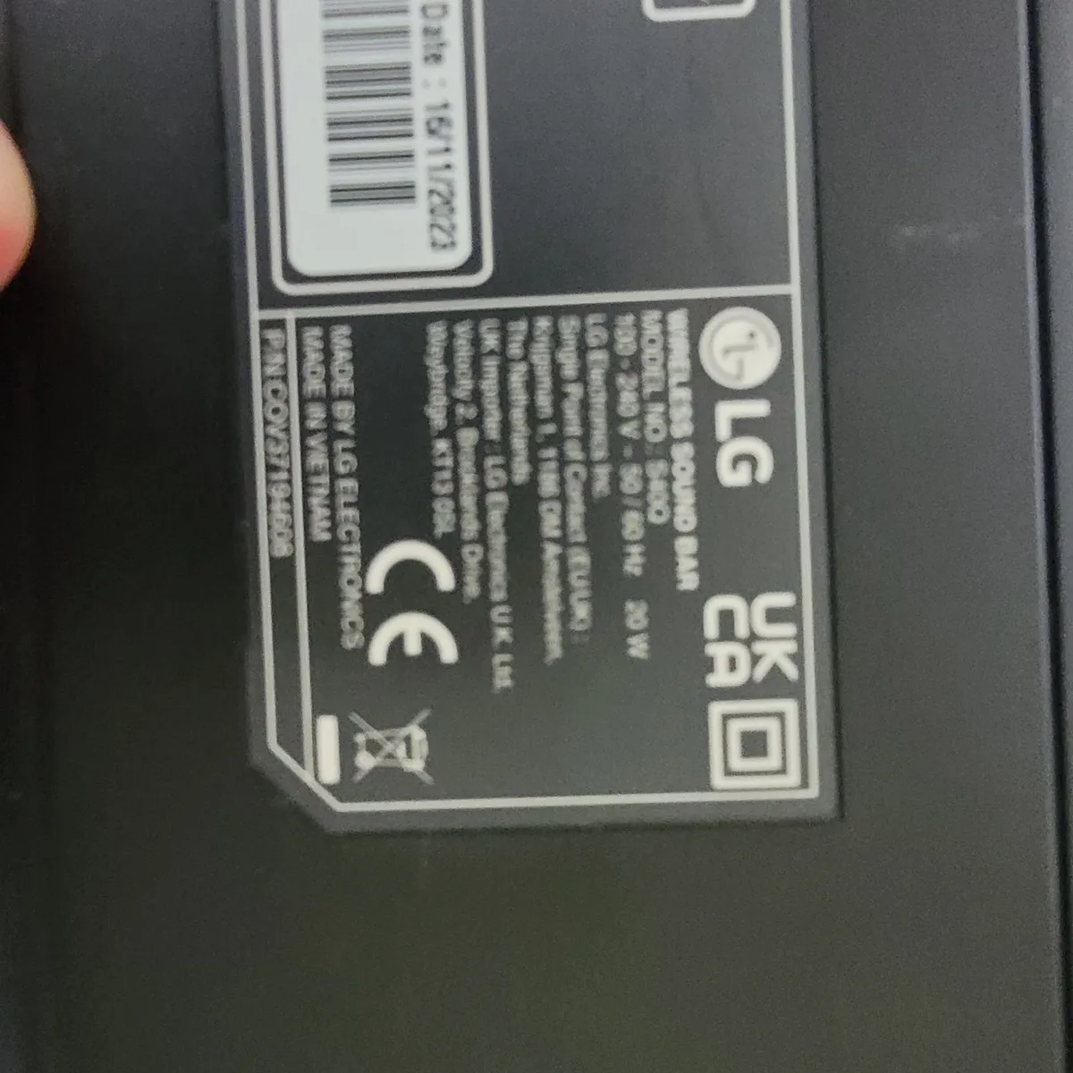 LG soundbar & Subwoofer S40Q - Image 3
