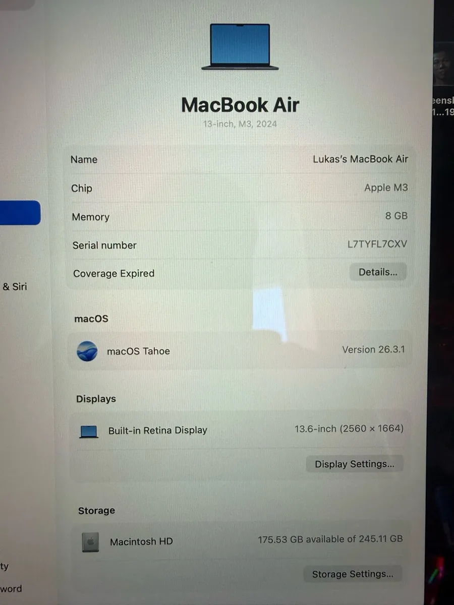 MacBook Air M3 2024 - Image 2