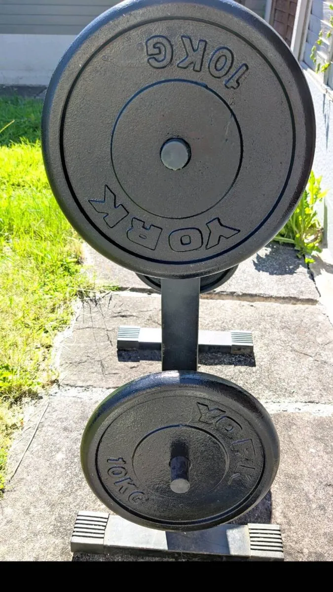2 x 10KG Weight Plates