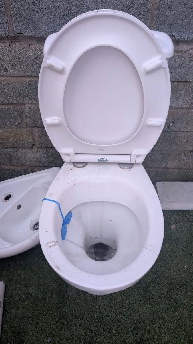 Corner Basin + Toilet - Image 3
