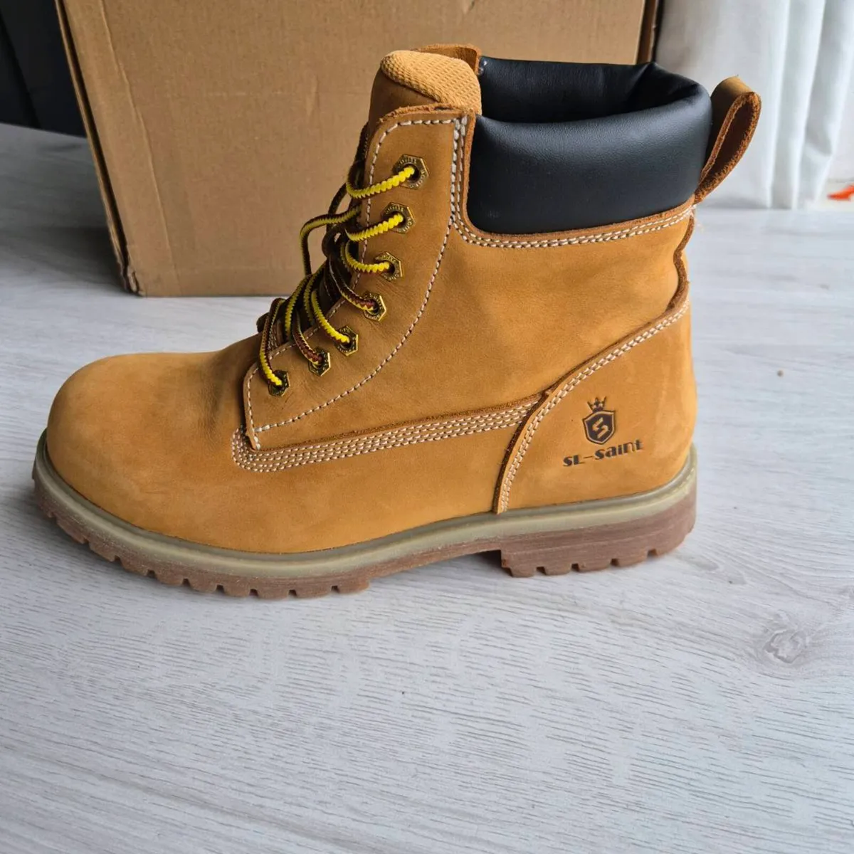 SL-Saint Waterproof Steal Toe Work Boots EU42 UK8, - Image 2