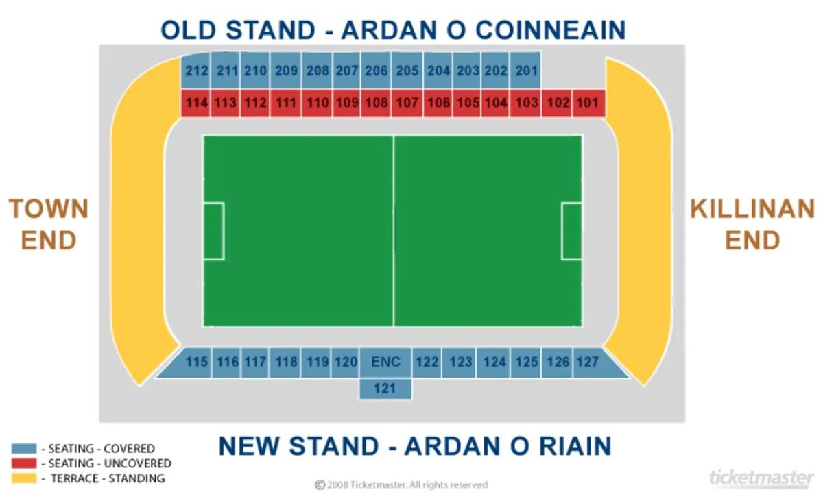 Clare Dublin Stand Tickets