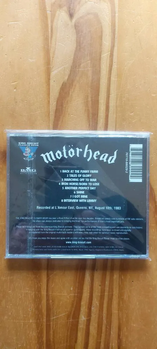 MOTORHEAD KING BISCUIT FLOWER HOUR - Image 2