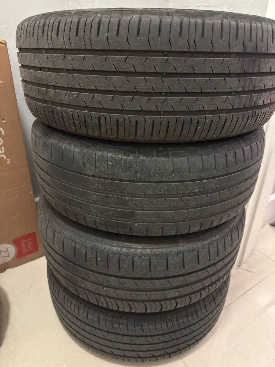 Audi A3 16” alloys with used tyres - Image 2